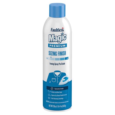 Tackle Tough Wrinkles with Magic Sizing Ironing Spray